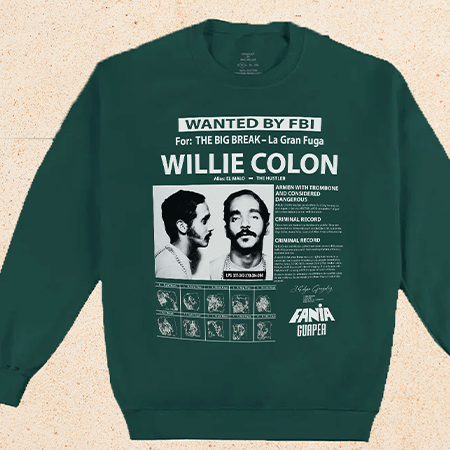 Poleras WANTED tributo Willie